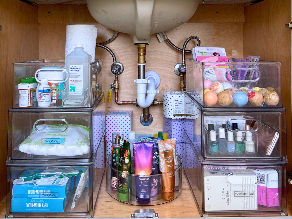 under the sink organization