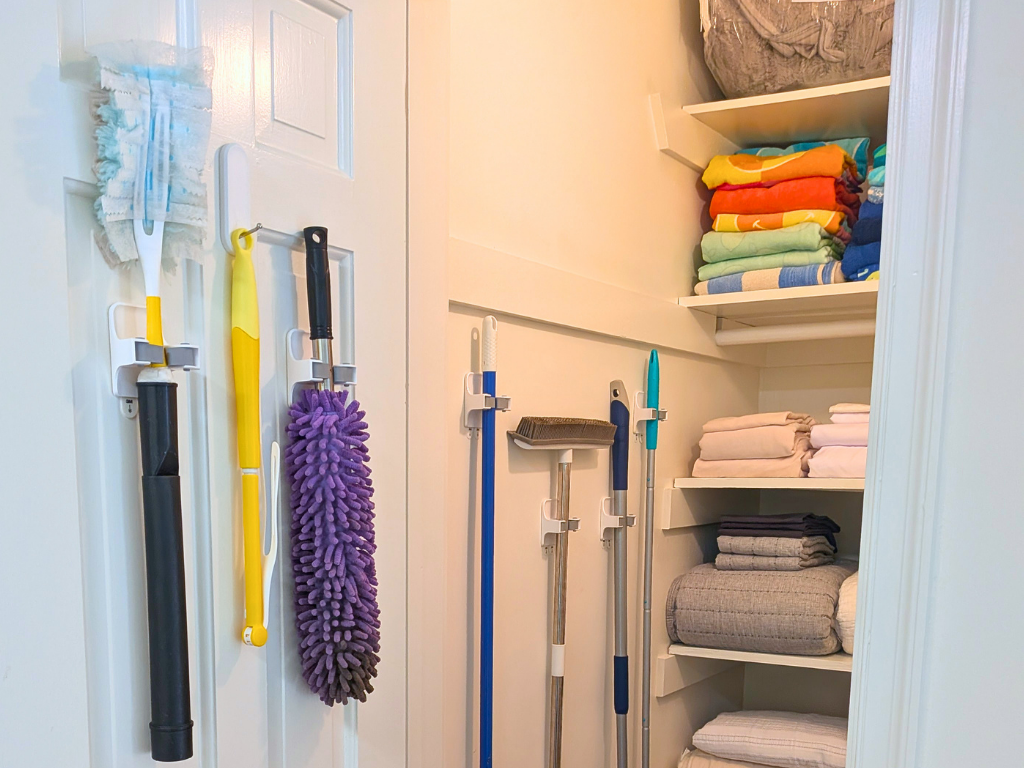Command hooks being used in closet